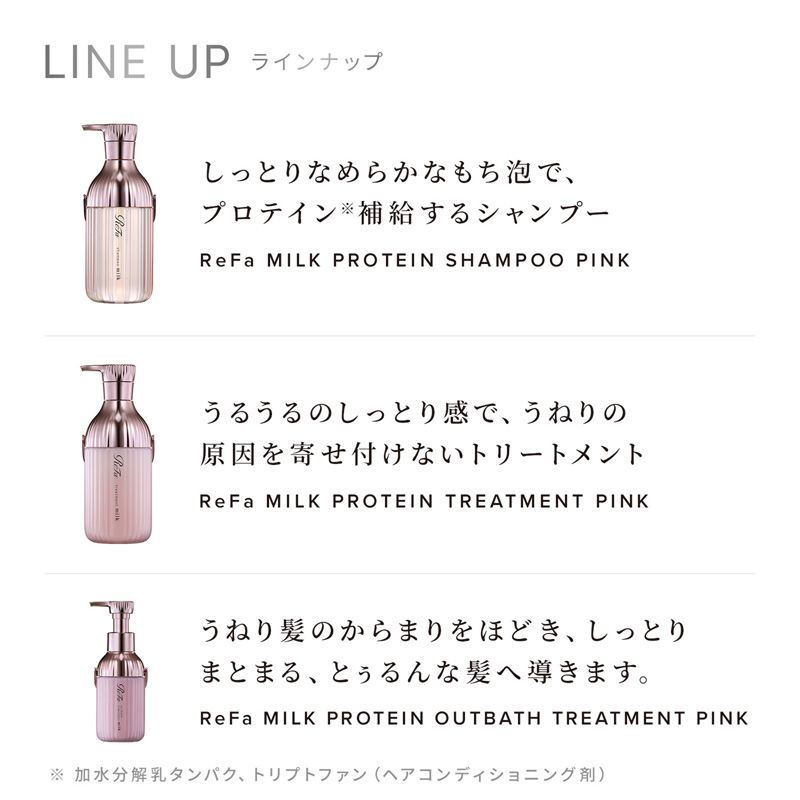 リファミルクプロテイントリートメントピンク 500g